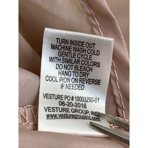 Girls Youth Zunie Pink Jacquard Dress Fit & Flare Size 7 Metallic NWOT 7113 - Picture 10 of 12